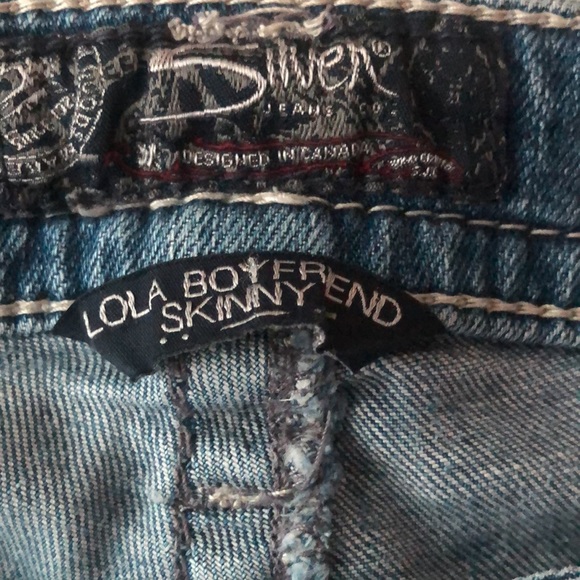 Silver LOLA boyfriend jeans p2485 - Picture 3 of 12